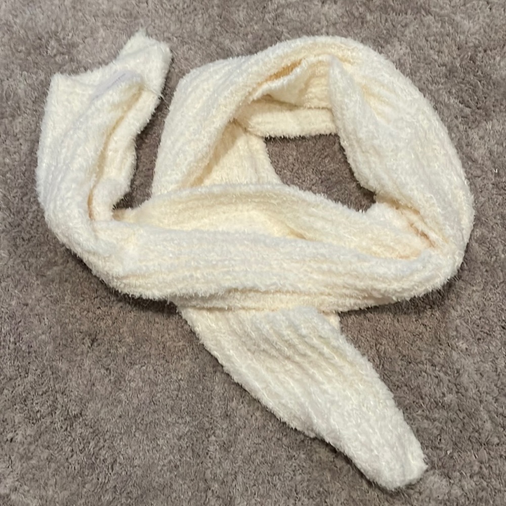 Anthropologie fuzzy scarf